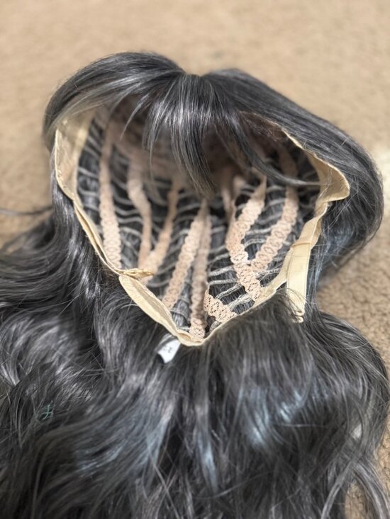 NEW 28 inch Long wavy ombre  glueless wig - Picture 5 of 5